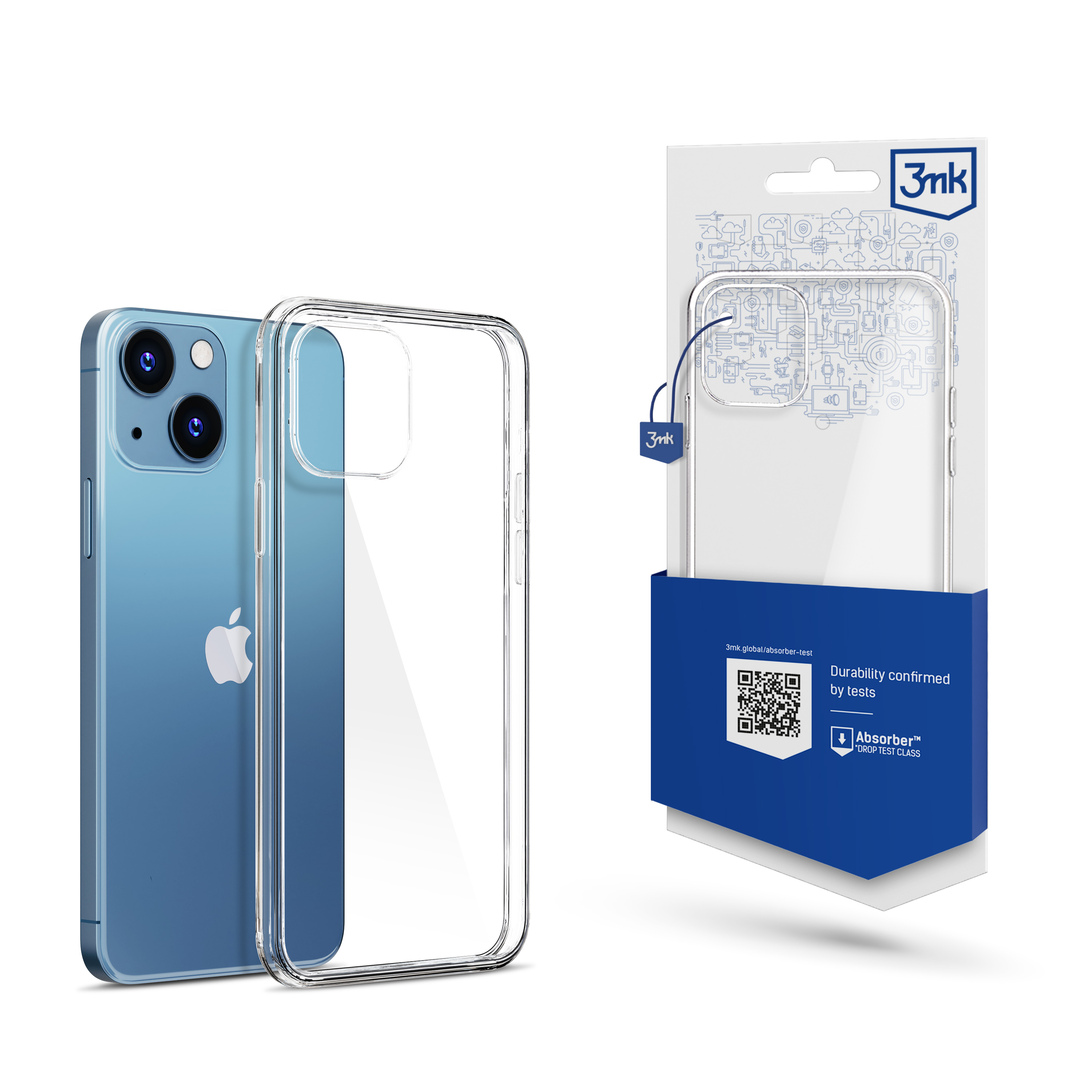 Dėklas telefonui (m) Apple iPhone 13 Mini - 3MK Clear Case