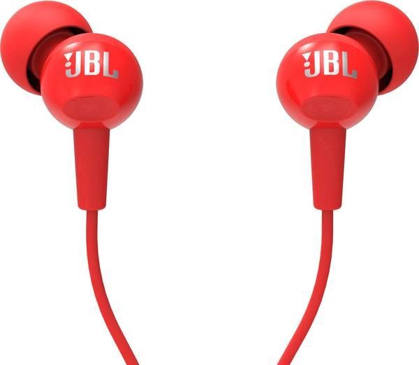 JBL C100SI наушники красные