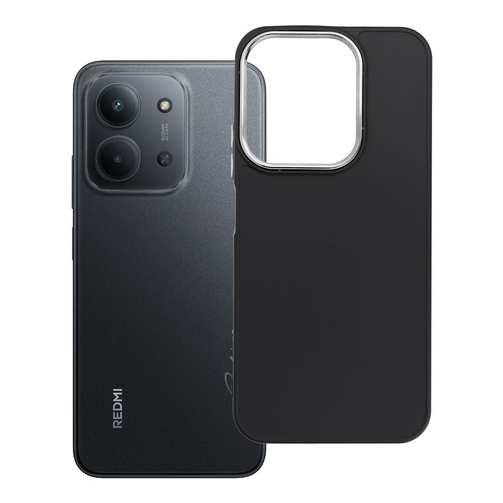 Dėklas FRAME Xiaomi Redmi 15C 4G juodas