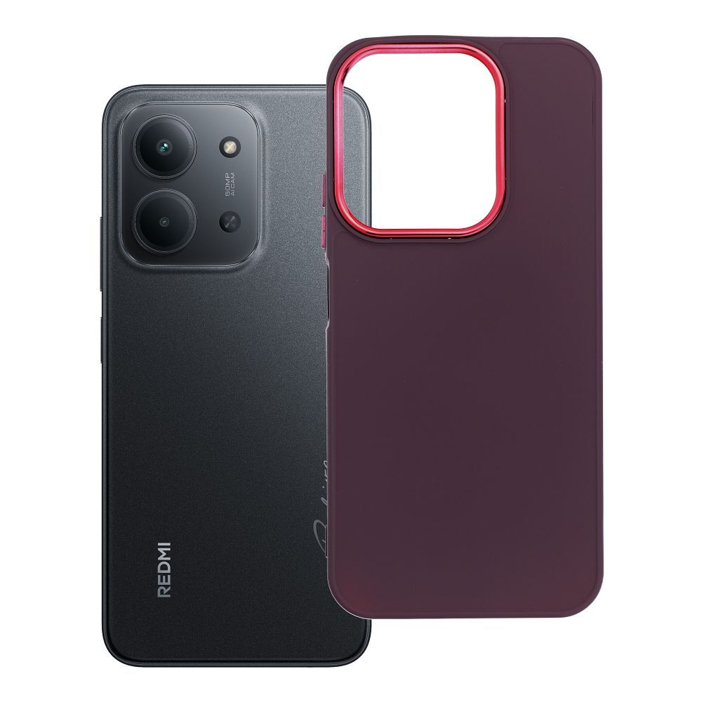Чехол для Xiaomi Redmi 15C (173,16 x 81,07 x 8,2) Frame фиолетовый