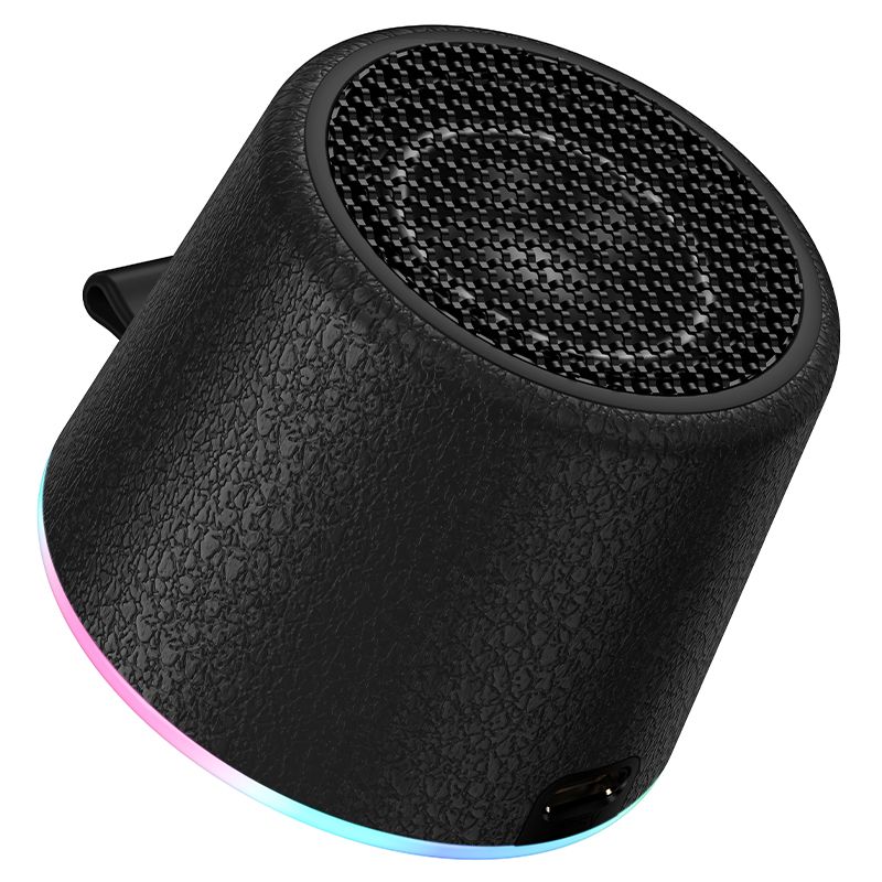 Bluetooth nešiojamas garsiakalbis Hoco HC49 (8W 4h; bluetooth 6.0; magnetic) juodas
