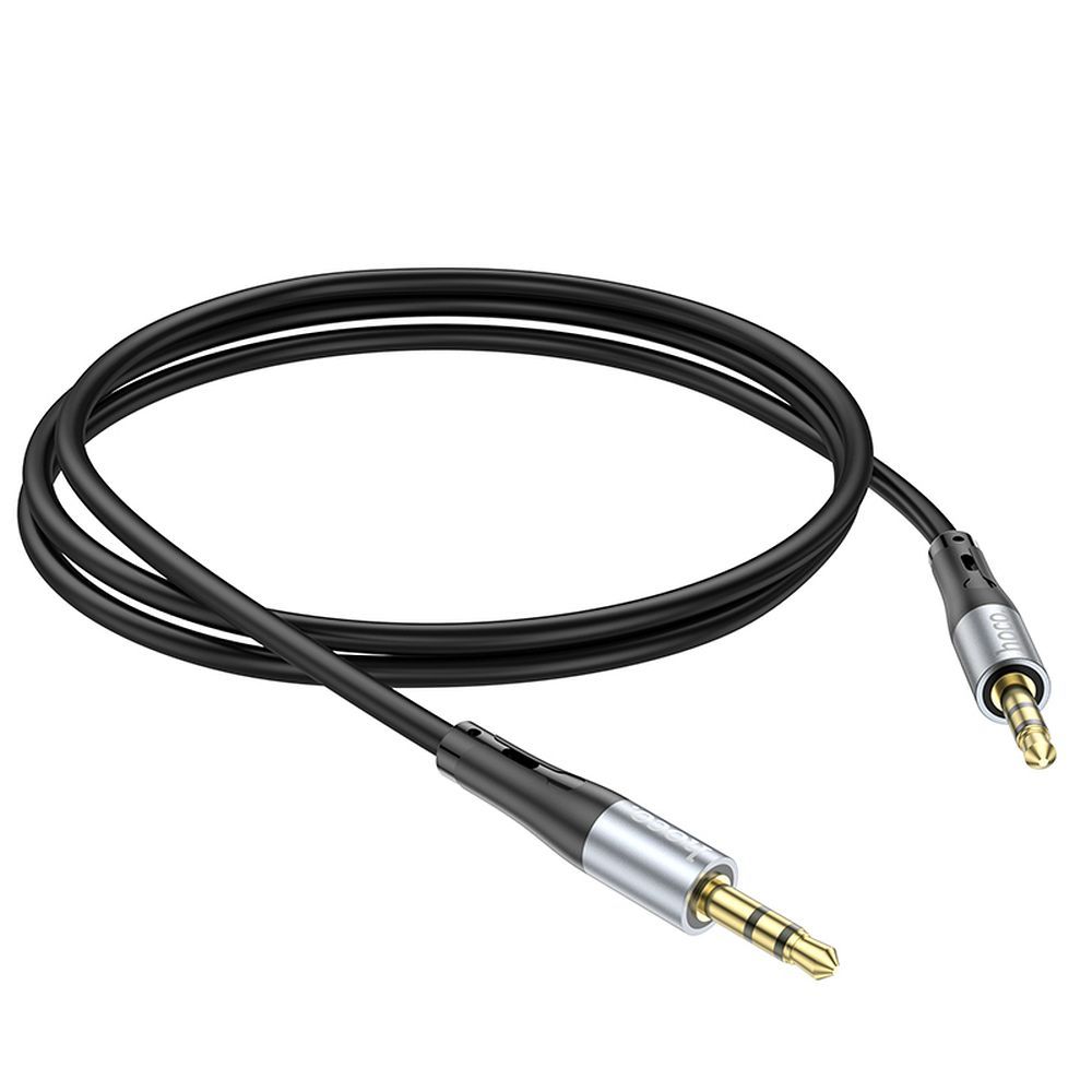 Hoco UPA22 AUX кабель Jack 3,5 мм – Jack 3,5 мм 1 м черный