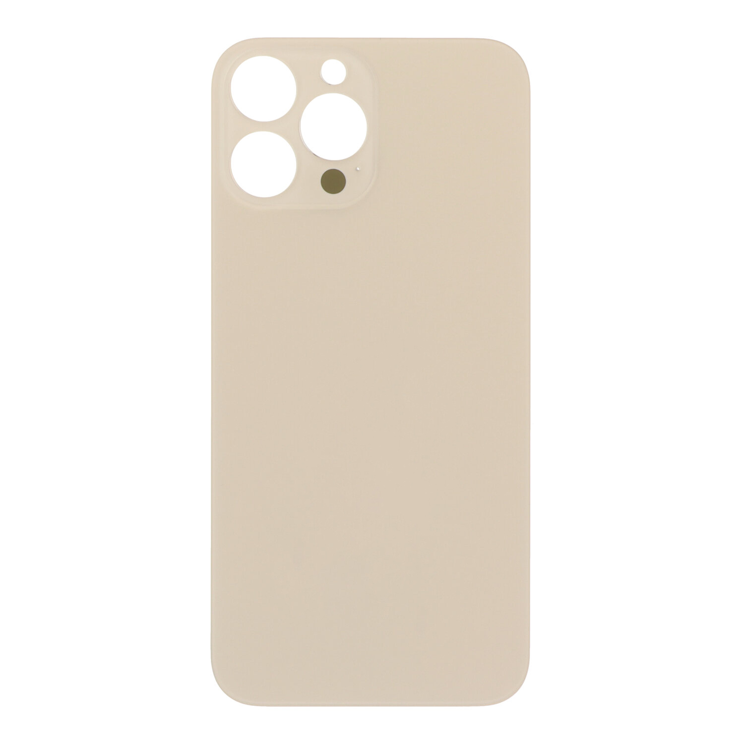 Galinis dangtelis iPhone 13 Pro Max Auksinis (bigger hole skirtas camera) OEM