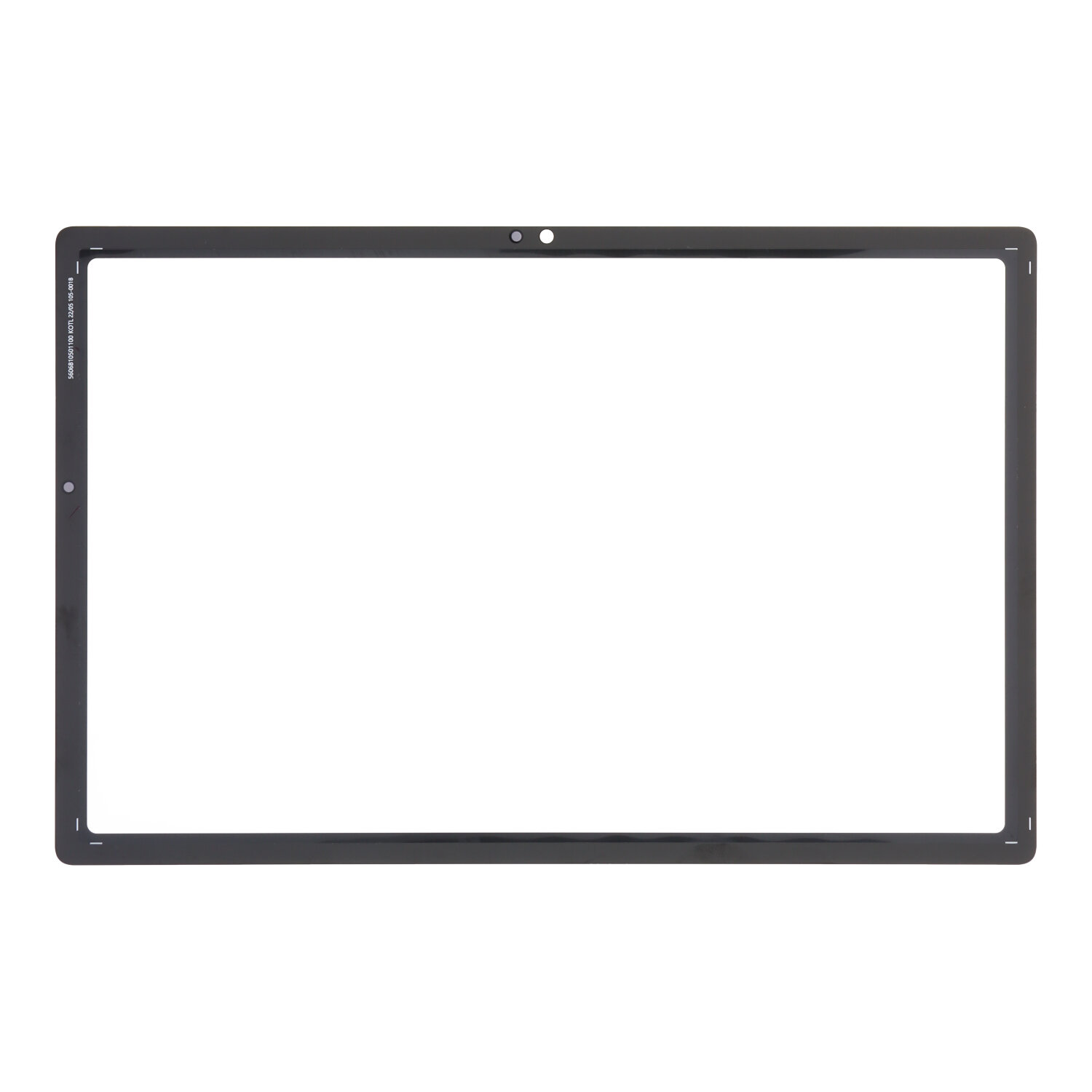 LCD стекло Samsung Tab A8 10.5 2021 X200 / X205 с OCA, черное