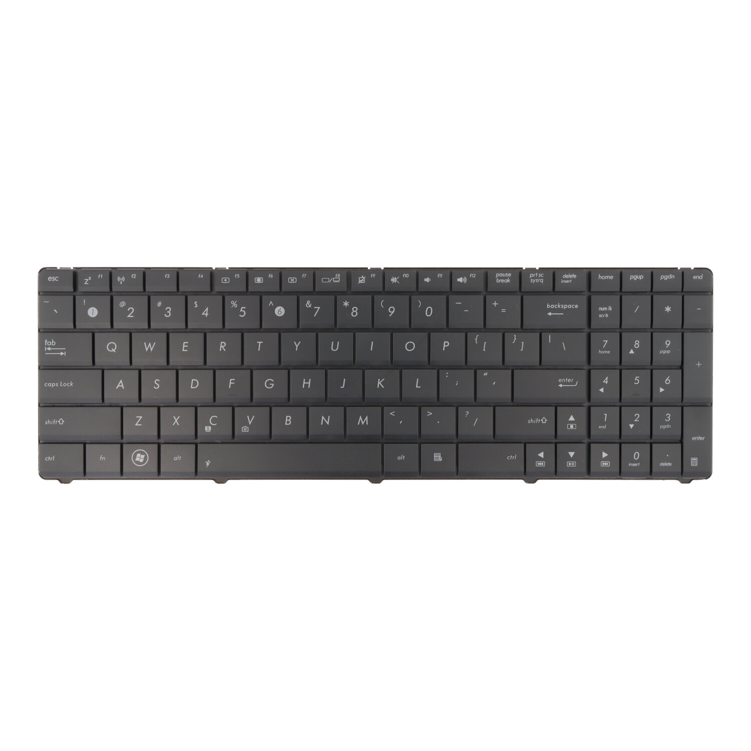 Klaviatūra ASUS UL50 K52 A52 G51 G72 G73 F70 N70 X53 X54 US