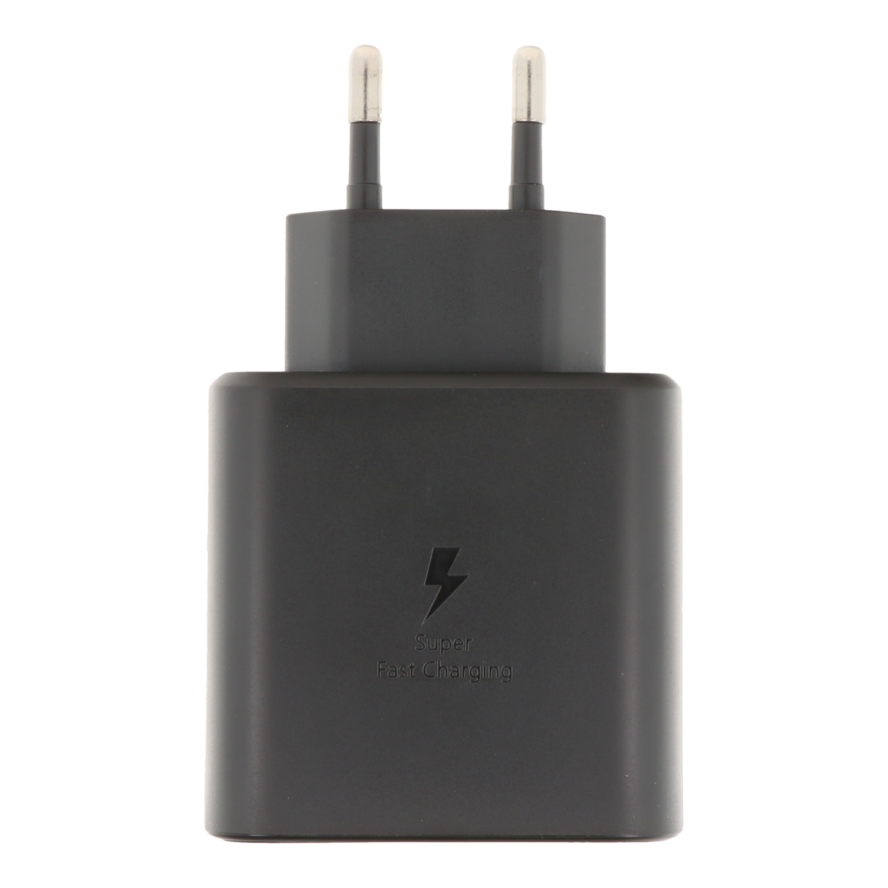 Įkroviklis Samsung Super Fast Charging (Type-C) EP-TA845 45W, juodas, no logo