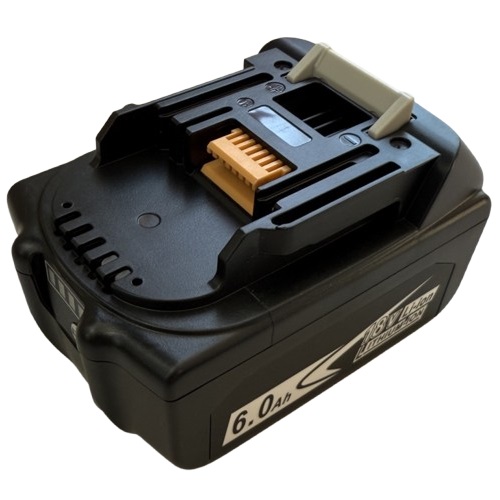 Аккумулятор для электроинструмента MAKITA BL1850B, BL1860B, 18V, 6.0Ah, Li-ion