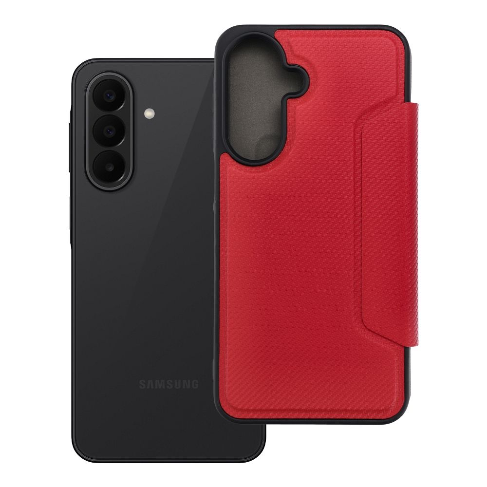 RAZOR atverčiamas dėklas SAMSUNG A27 raudonas