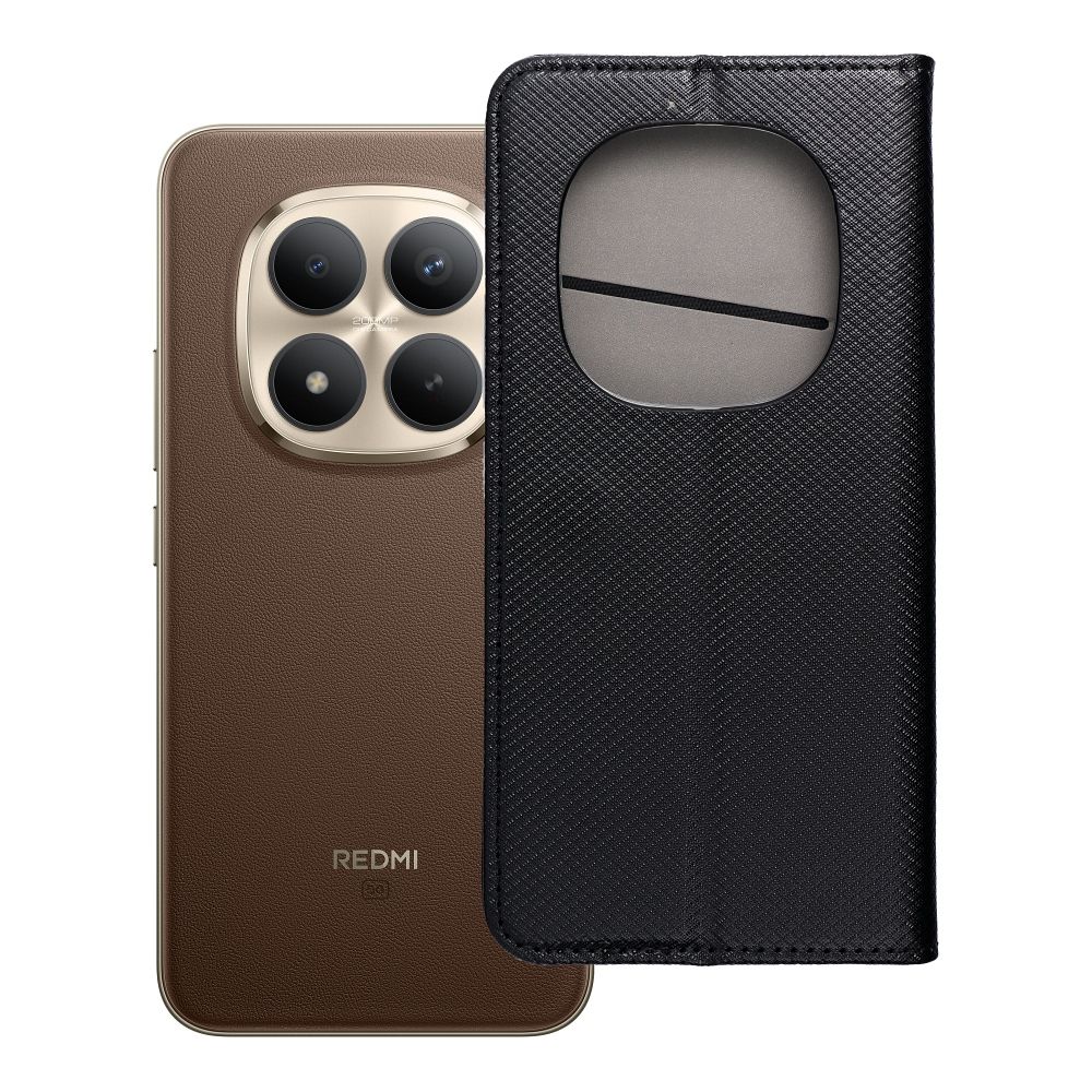 Flip case for Xiaomi Redmi NOTE 15 PRO PLUS 5G Smart Case Book black