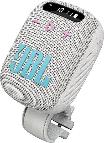 Wireless speaker JBL Wind 3 with handlebar holder grey