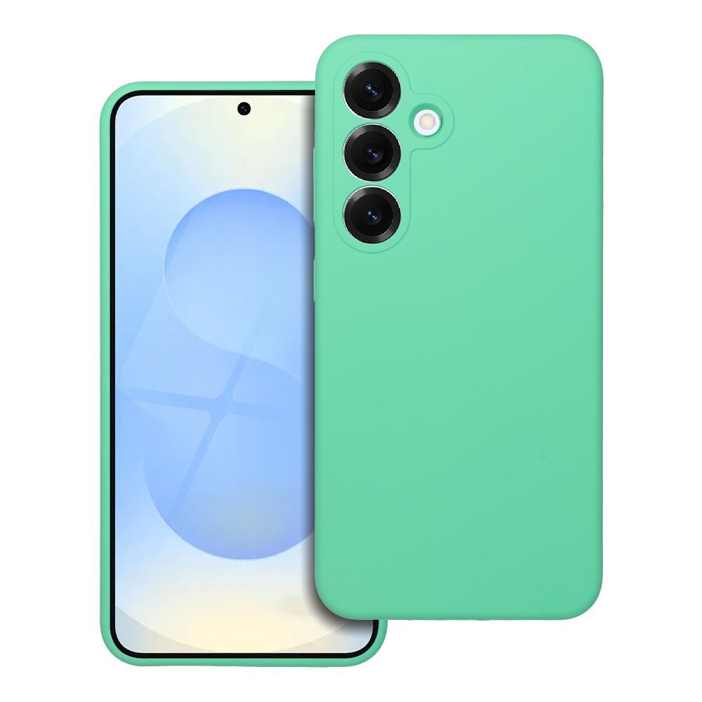Dėklas Samsung A27 5G, silikoninis 2mm (kameros apsauga), mėtinis