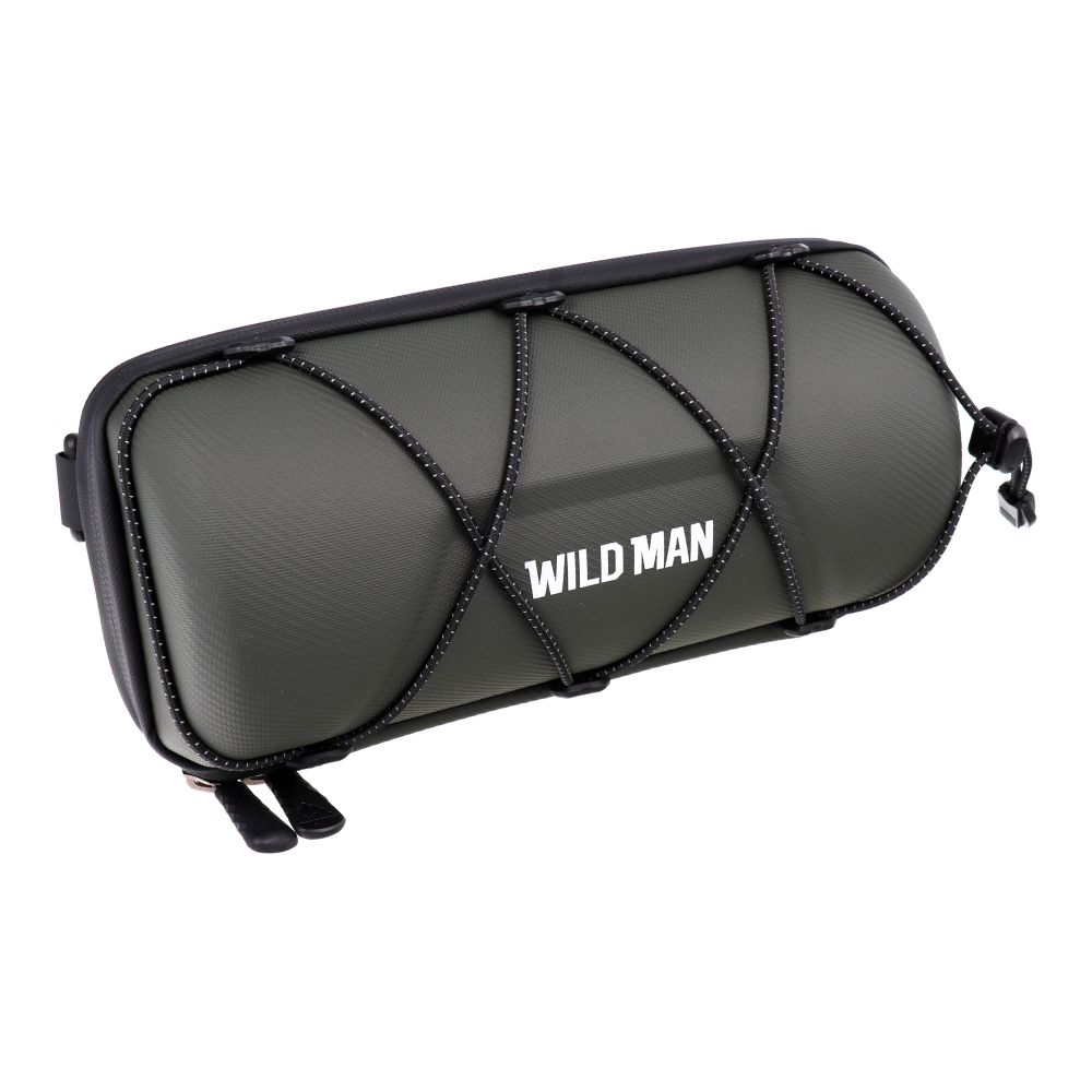 WILDMAN дорожная сумка для руля велосипеда на молнии, 2L, GD7X, зеленая