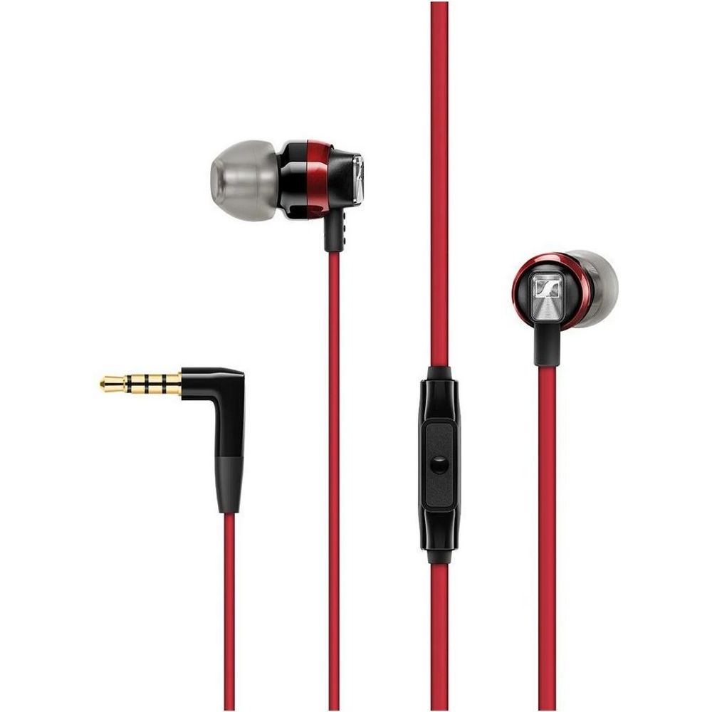 Laidinės ausinės Sennheiser CX 300S, Jack 3,5 mm, raudonos