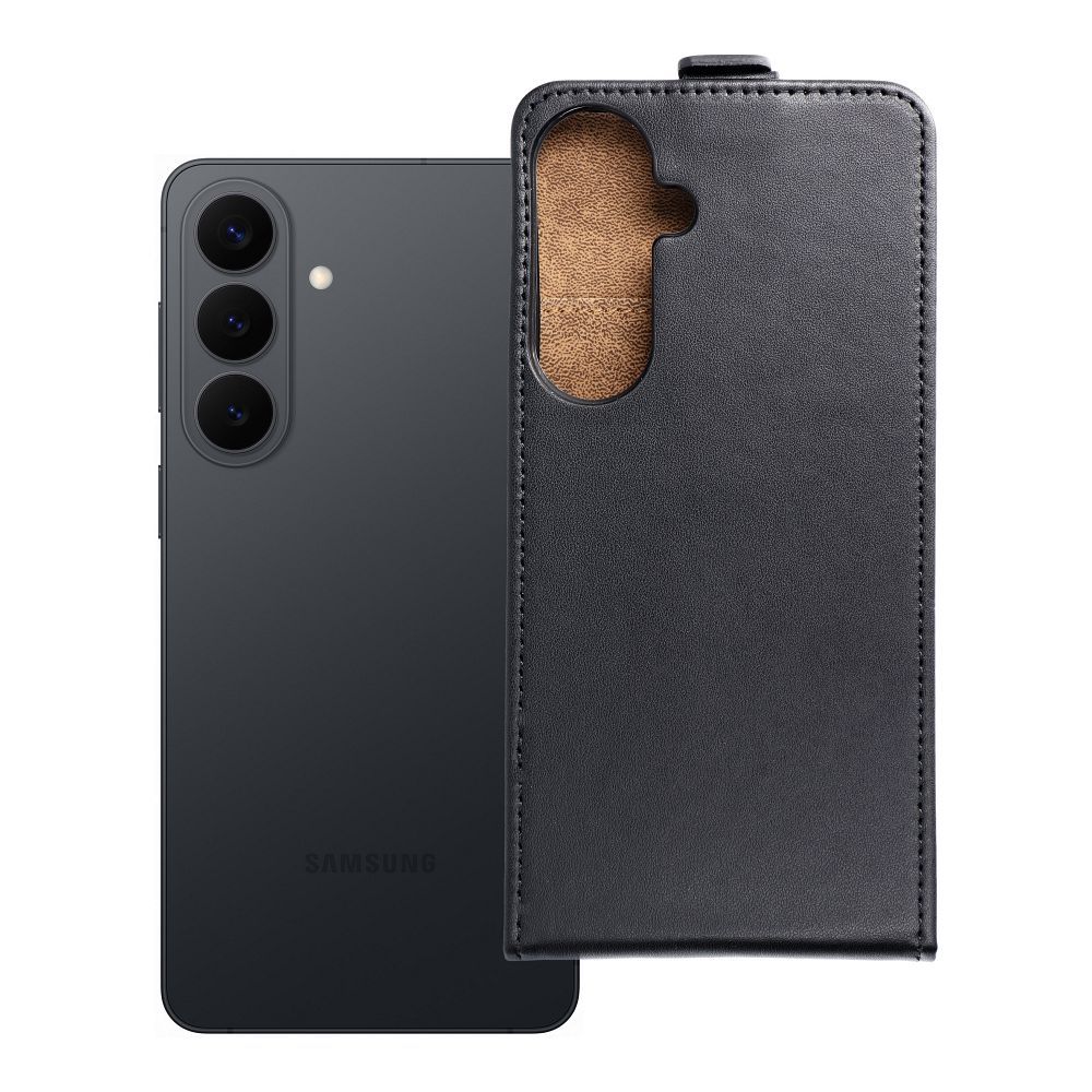 SLIM FLEXI FRESH atverčiamas dėklas, skirtas Samsung S26 Plus, juodas