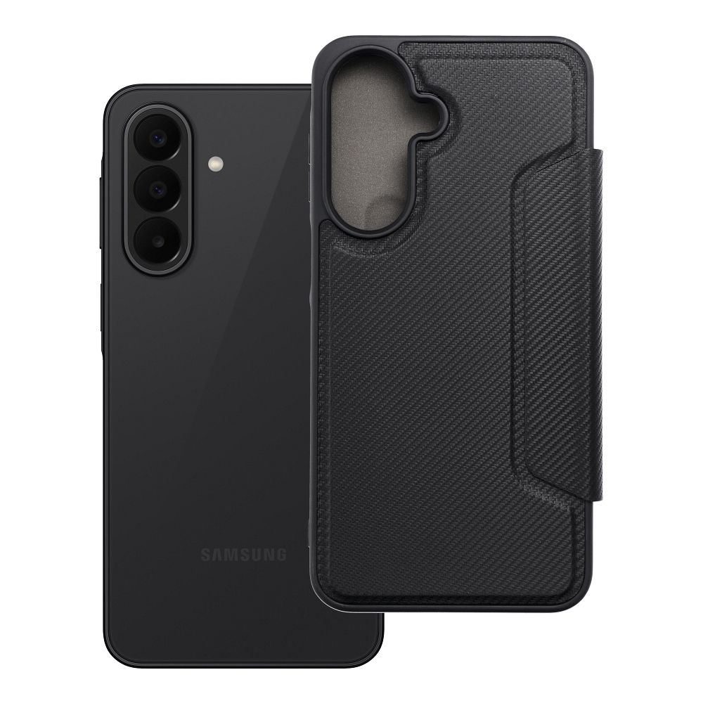 RAZOR atverčiamas dėklas SAMSUNG A27 juodas