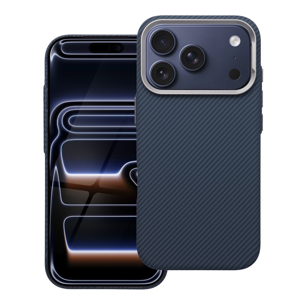 K-Look dėklas, suderinamas su MagSafe, skirtas iPhone 16, mėlynas