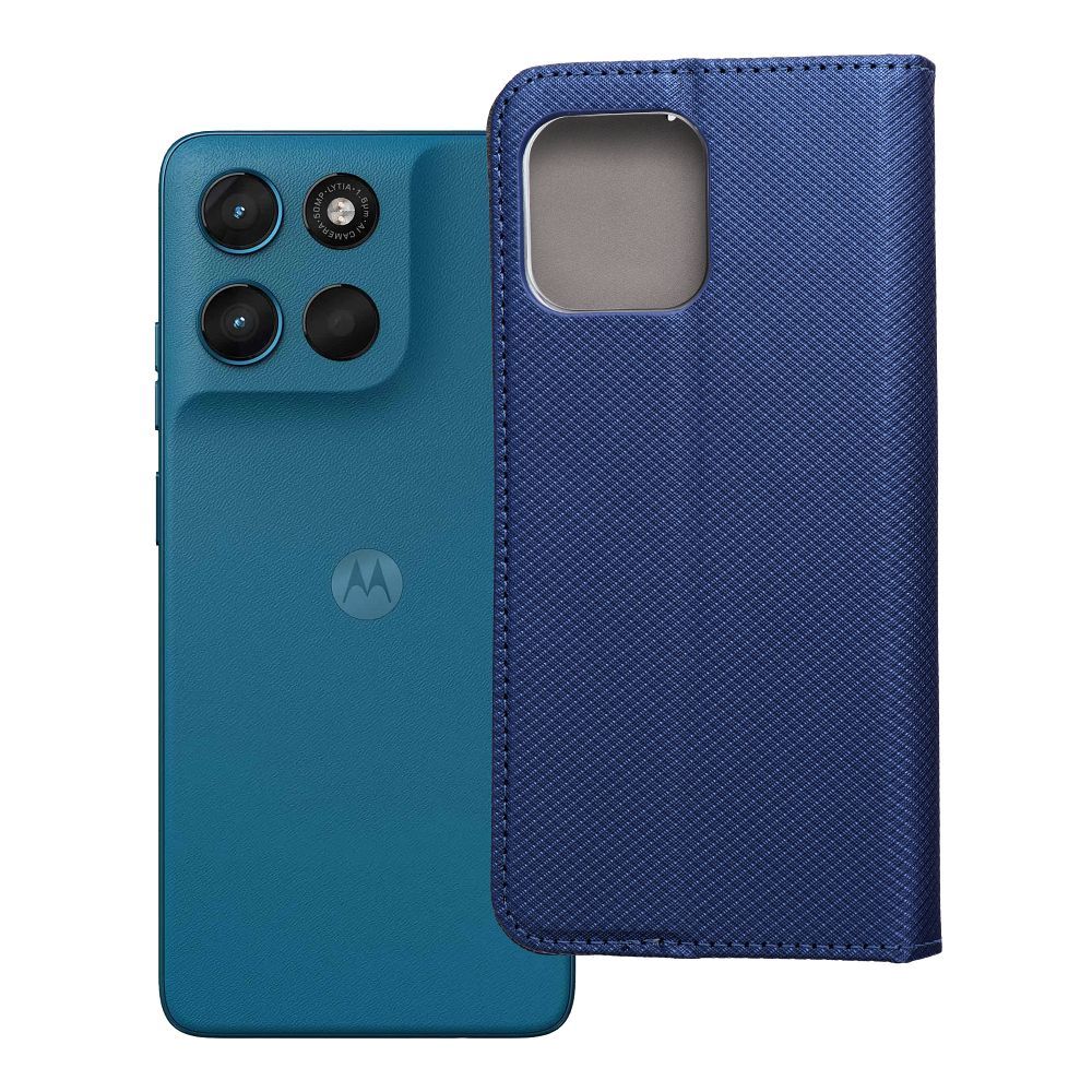 Чехол-книжка Motorola G57 POWER Smart Case Book темно-синий
