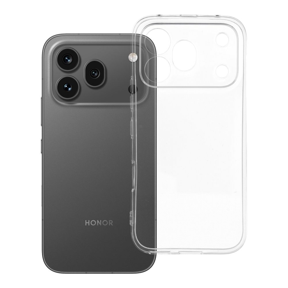 Dėklas Honor 600 PRO Clear Case 2 mm (kameros apsauga) skaidrus