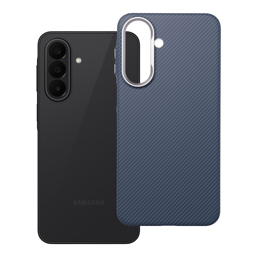 Su MagSafe suderinamas KEVLAR dėklas Samsung A27, mėlynas