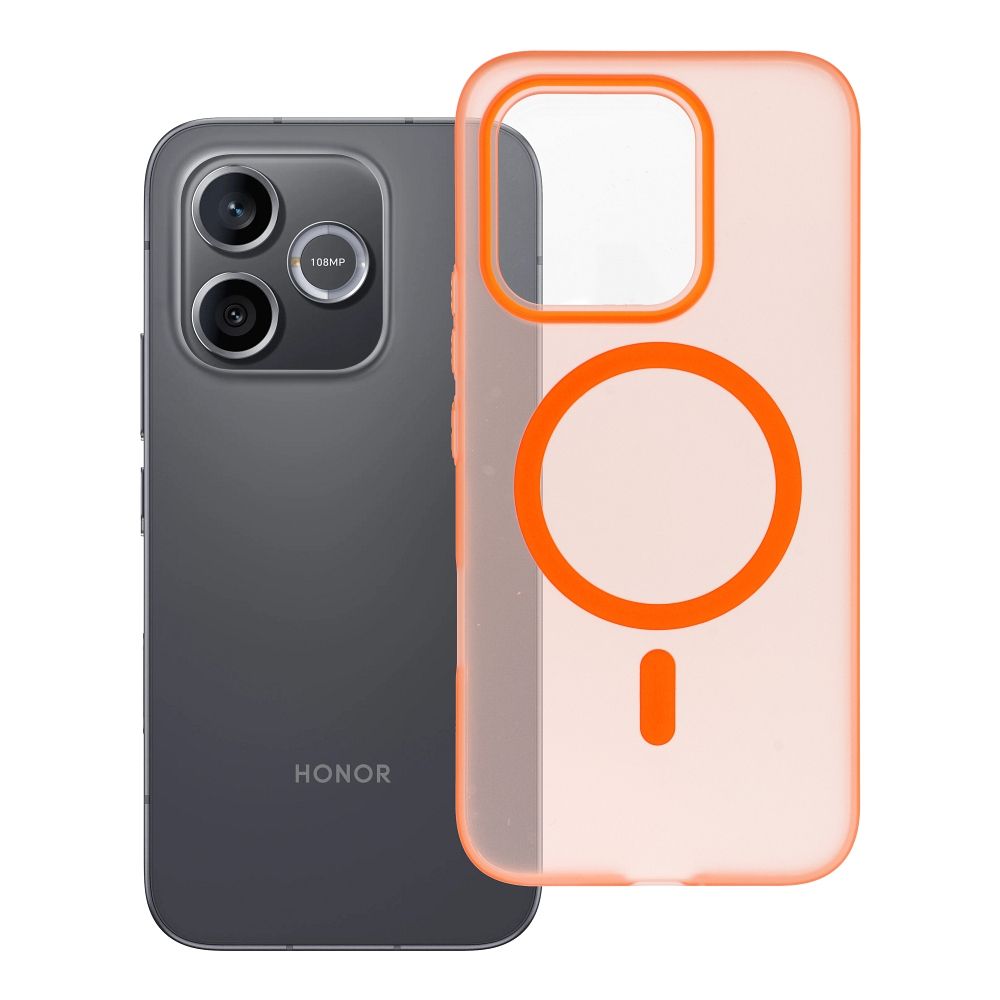 Dėklas Honor 600 LITE Go Orange suderinamas su MagSafe oranžinis