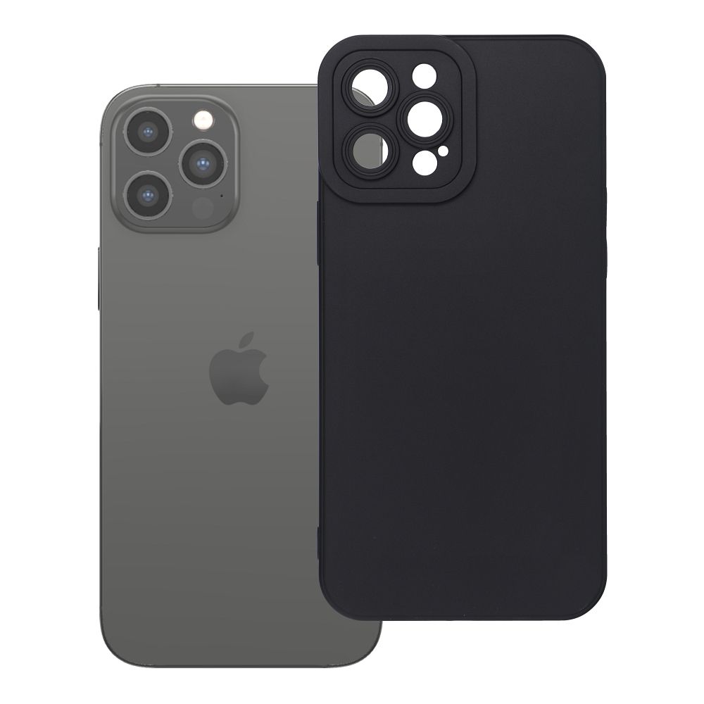 Dėklas iPhone 12 PRO MAX Matt 2.0 juodas