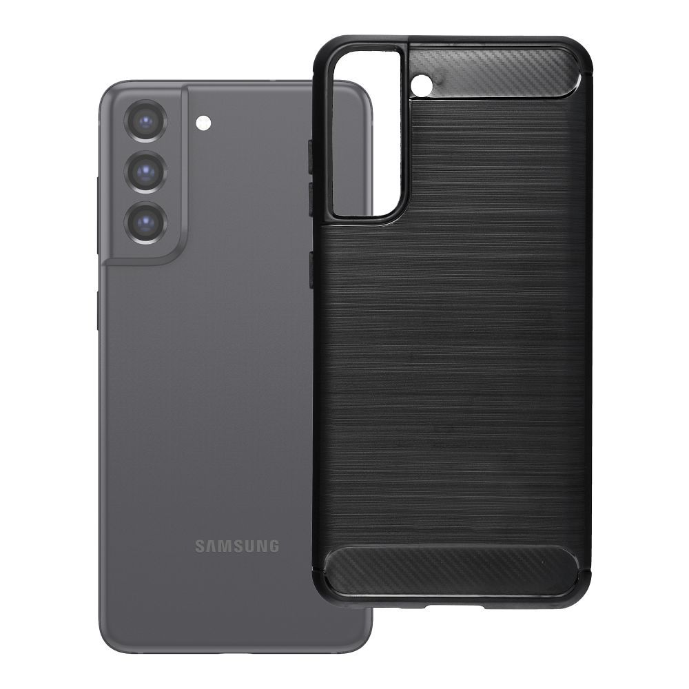 Dėklas SAMSUNG S21 FE Carbon 2.0 juodas