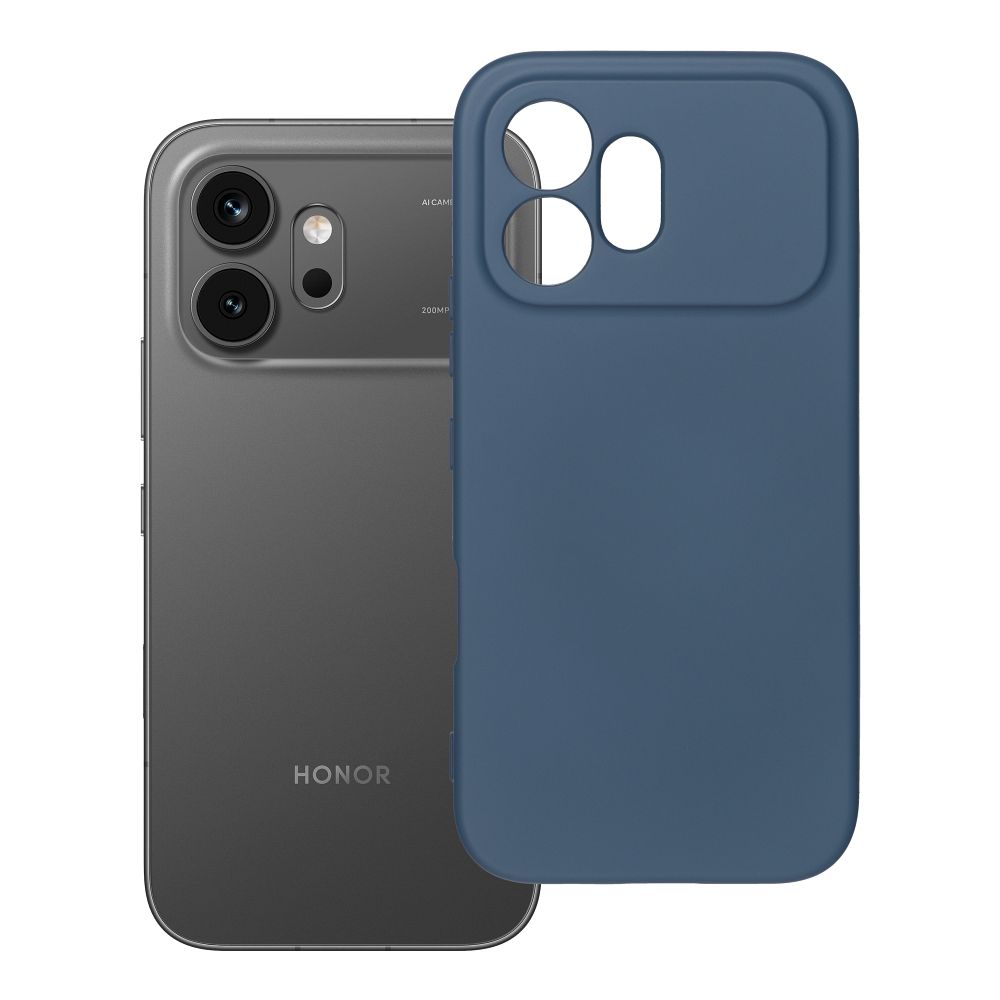 Dėklas skirtas Honor 600 silikoninis mėlynas