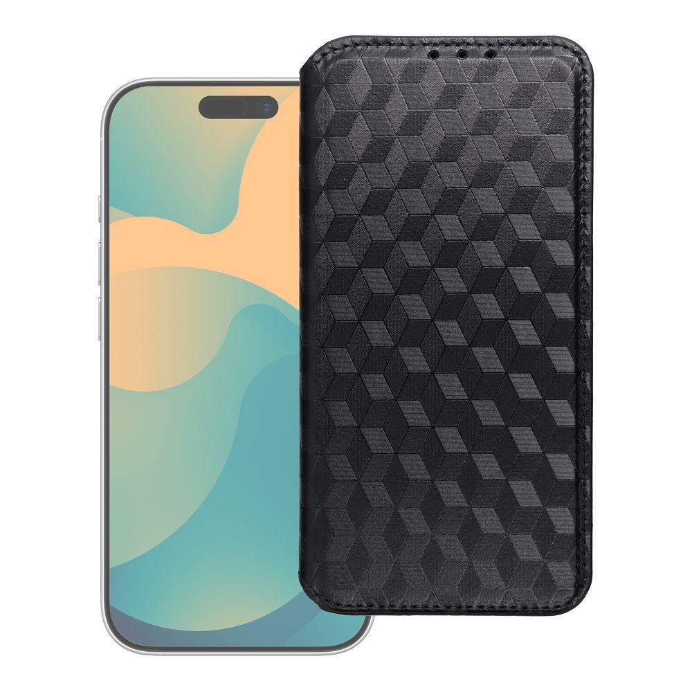 Чехол-книжка для Xiaomi Redmi NOTE 15 PRO Plus 5G Cubic Book черный