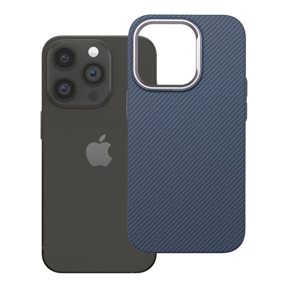 Su MagSafe suderinamas K-Look dėklas iPhone 14 PRO, mėlynas
