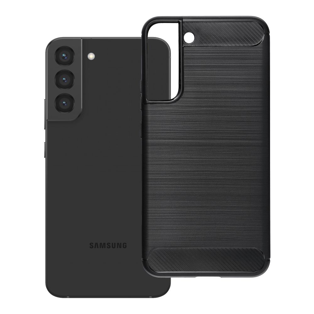 Dėklas Samsung S22 PLUS Carbon 2.0 juodas