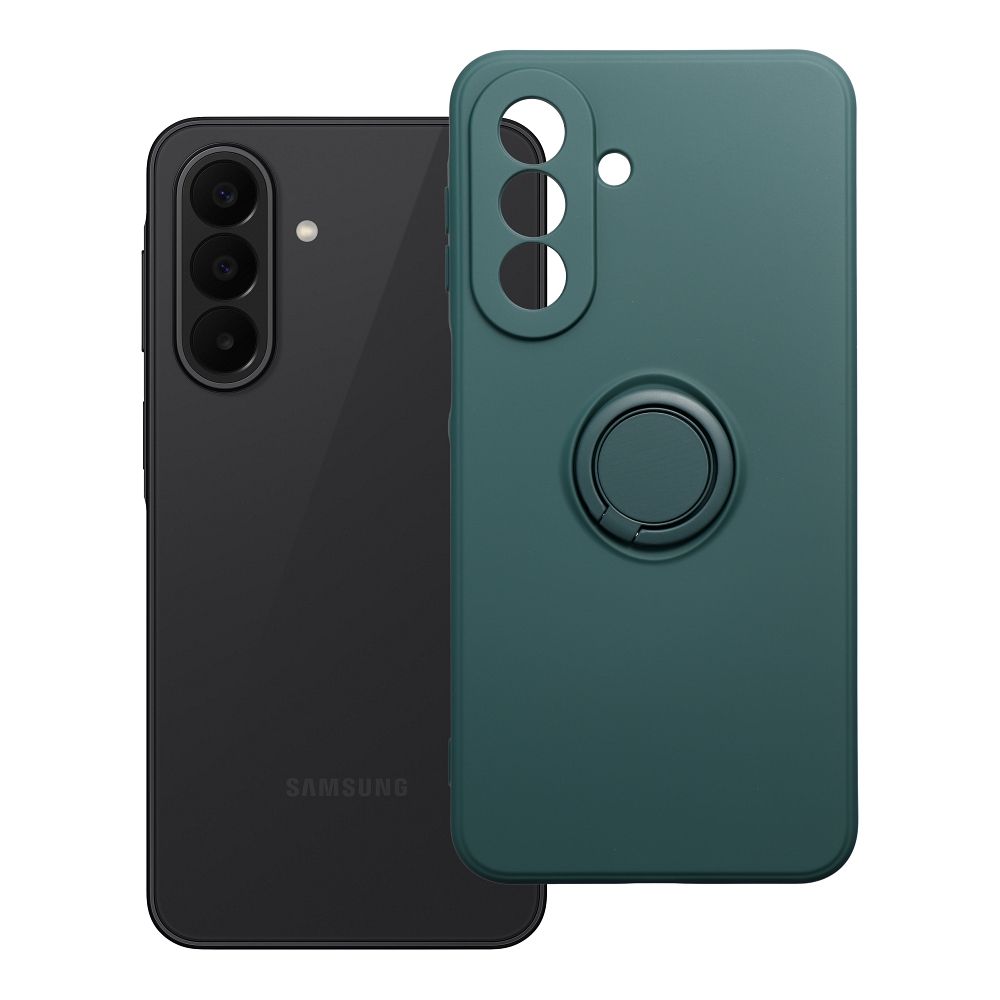Samsung A27 5G dėklas Silicone Ring, žalias