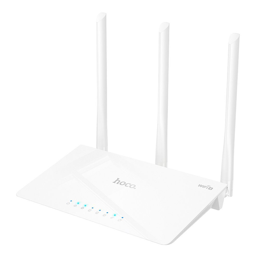 Belaidis maršrutizatorius WiFi 4 Hoco (HI30) baltas