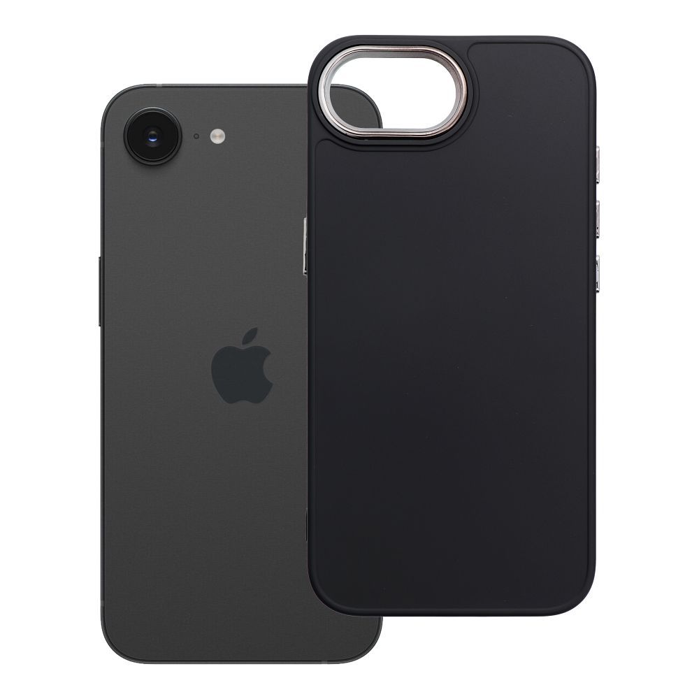 Case for iPhone 16e (SE 4 2025) / 17e Frame black