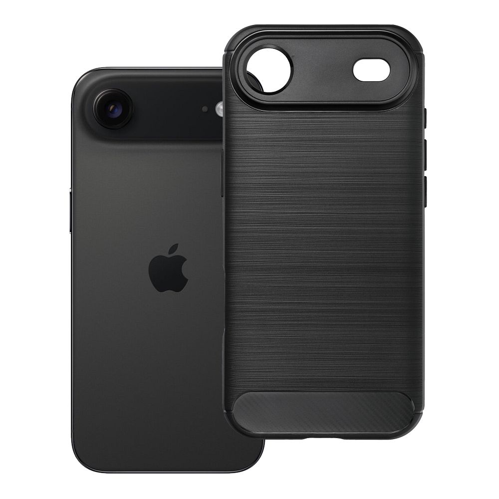 Dėklas iPhone 17 AIR Carbon 2.0 juodas