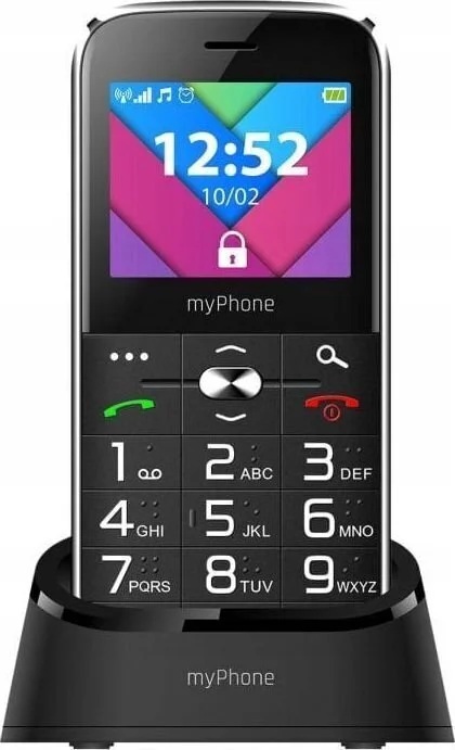 myPhone Halo C | juodas | 2.2 colio | TFT | 32 MB | 32 MB | Dual SIM | pagrindinės kameros raiška 0.3 MP | 1900 mAh