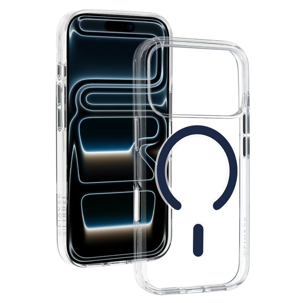 Liavec Pure dėklas skirtas Iphone 17 Pro Max mėlynas