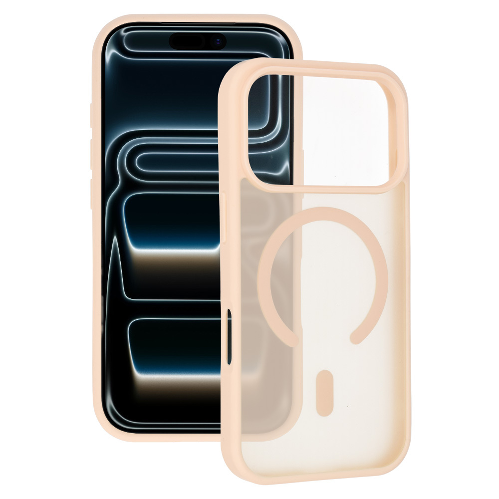 Tel Protect Aura Matte Magsafe dėklas Iphone 17 Pro Max, gardenia