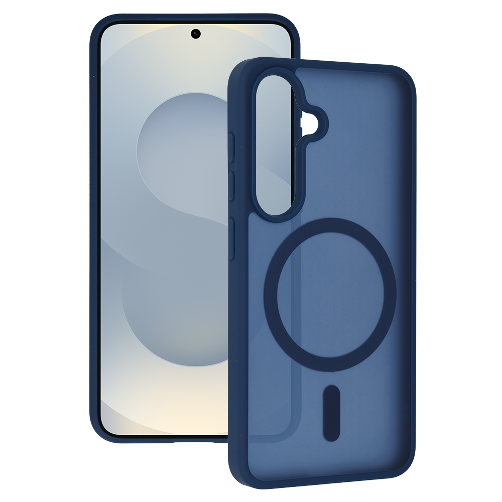 Tel Protect Aura Matte Magsafe Case for Samsung Galaxy S25/S24 navy