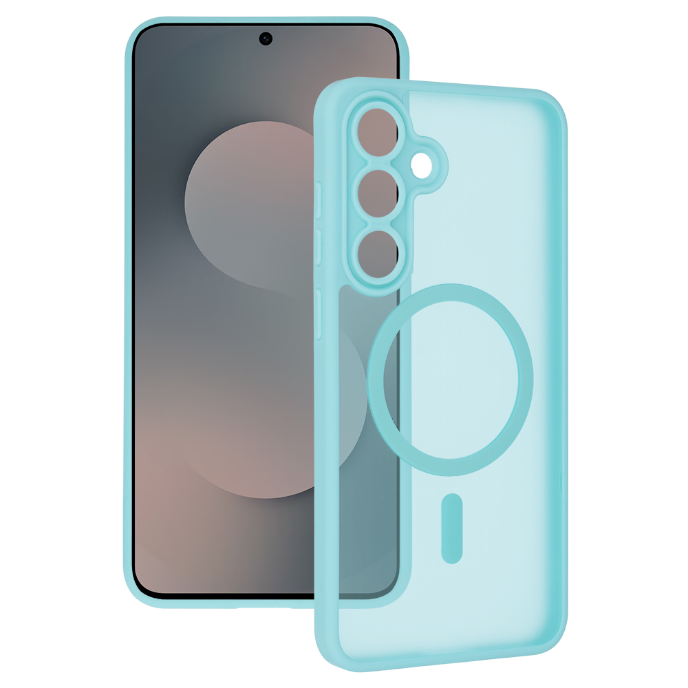 Tel Protect Aura Matte Magsafe Case for Samsung Galaxy S25 FE mint