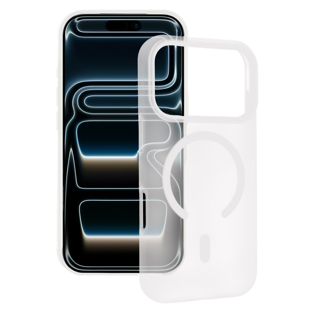 Tel Protect Mist Matte Magsafe dėklas Iphone 16, skaidrus