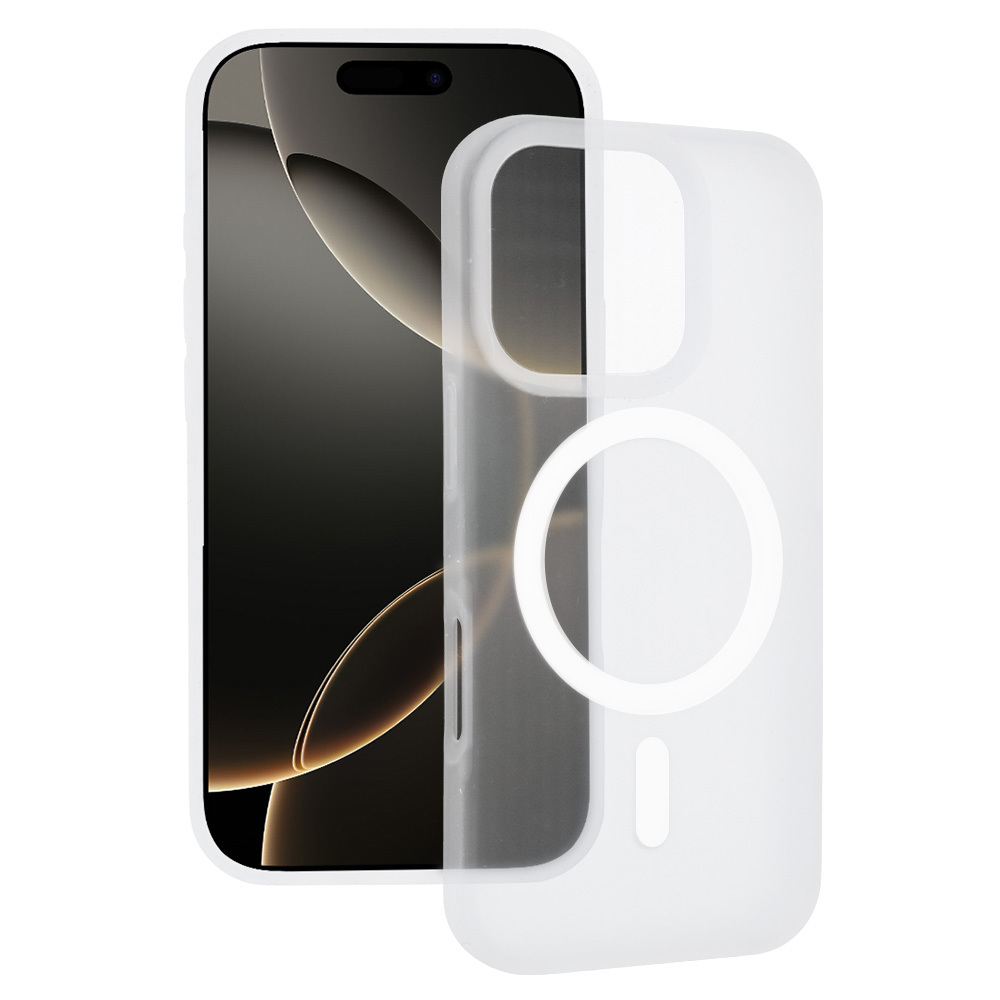 Tel Protect Mist Matte Magsafe dėklas Iphone 16 Pro, skaidrus