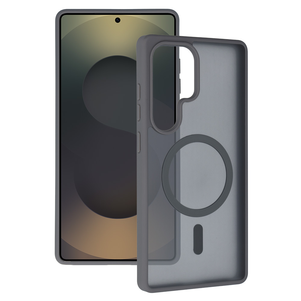 Tel Protect Aura Matte Magsafe Case for Samsung Galaxy S26 Ultra grey