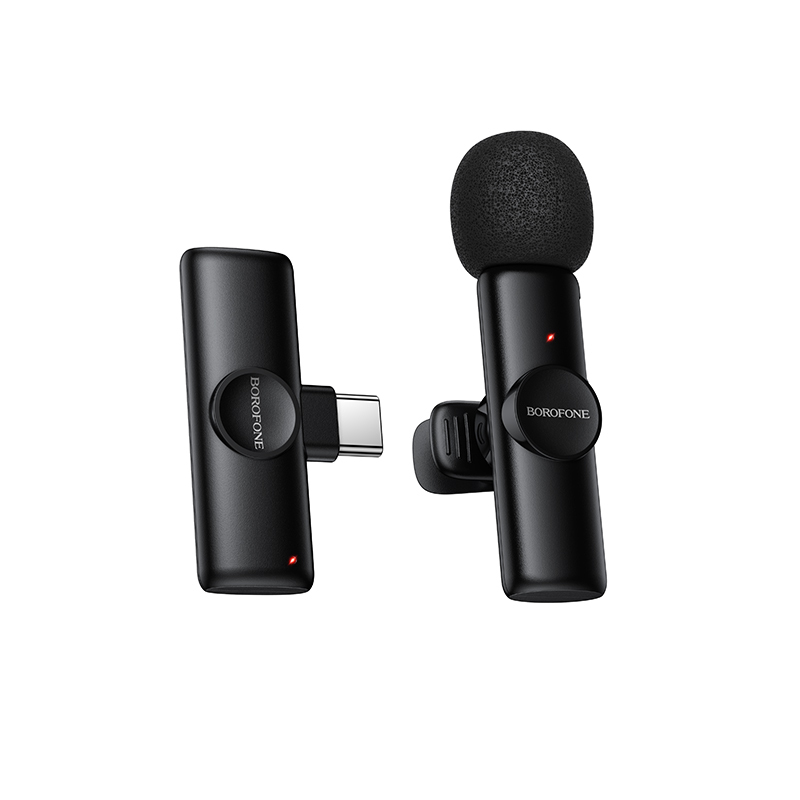 Borofone Lavalier wireless microphone BFK16 Winner Type C black