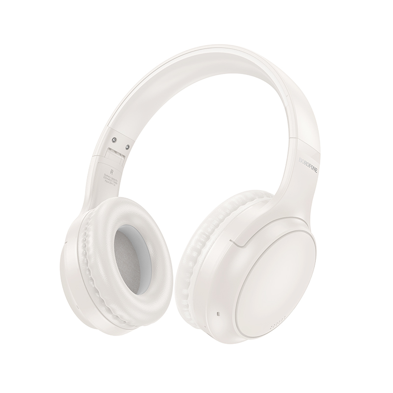 Baltos Bluetooth ausinės Borofone BO29 Fascinador