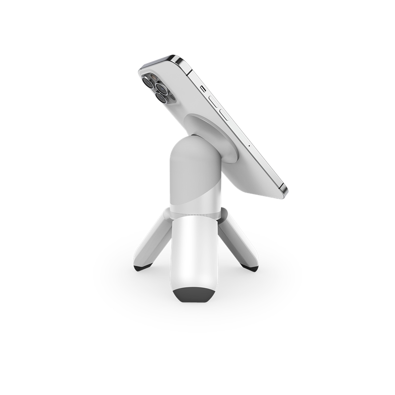 STM MagPod MagSafe-compatible tripod for iPhone, white