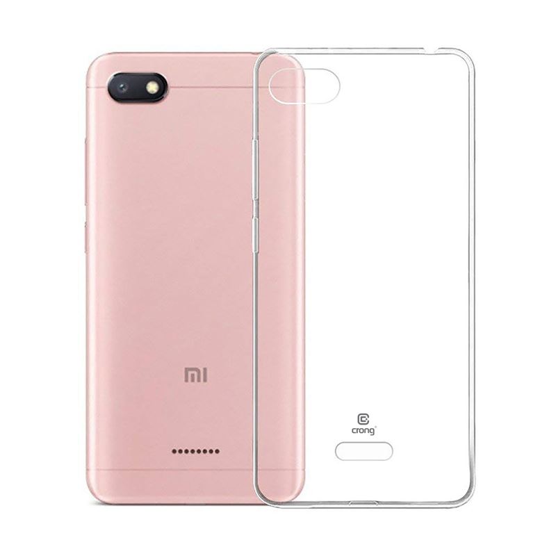 Crong Crystal Slim dėklas, skirtas Xiaomi Redmi 6A, skaidrus