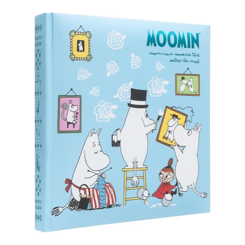 Moomins lipnus nuotraukų albumas, 22 puslapiai, 16 × 16 cm