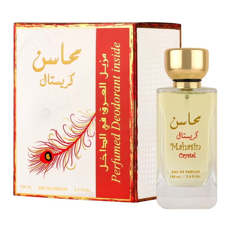 Lattafa Mahasin Crystal moteriškas parfumuotas vanduo, EDP, 100 ml