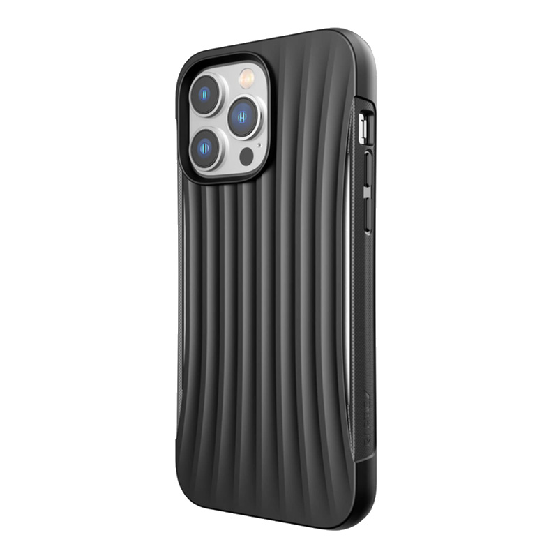 Raptic X-Doria Clutch dėklas, skirtas iPhone 14 Pro Max, juodas