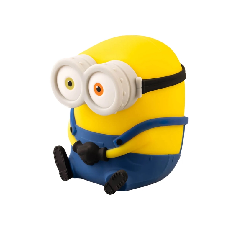 Minions Bobo minkštas silikoninis LED naktinis šviestuvas vaikams, 15 cm